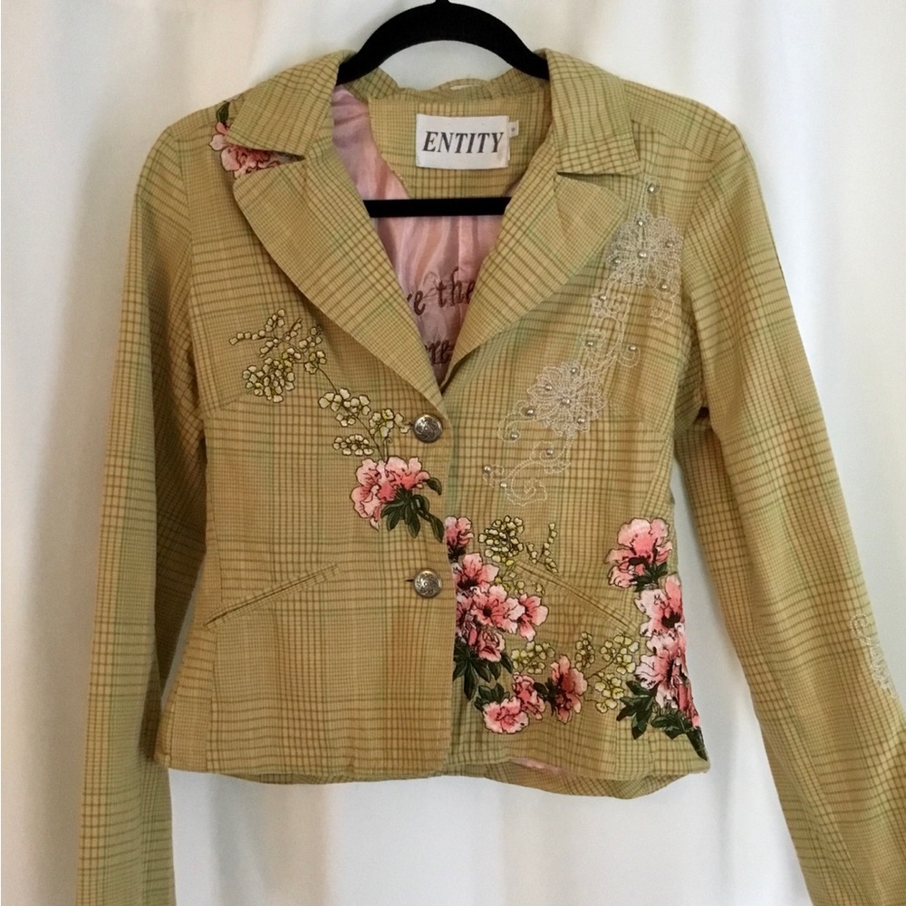 ENTITY Ladies Embroidered Jacket Small